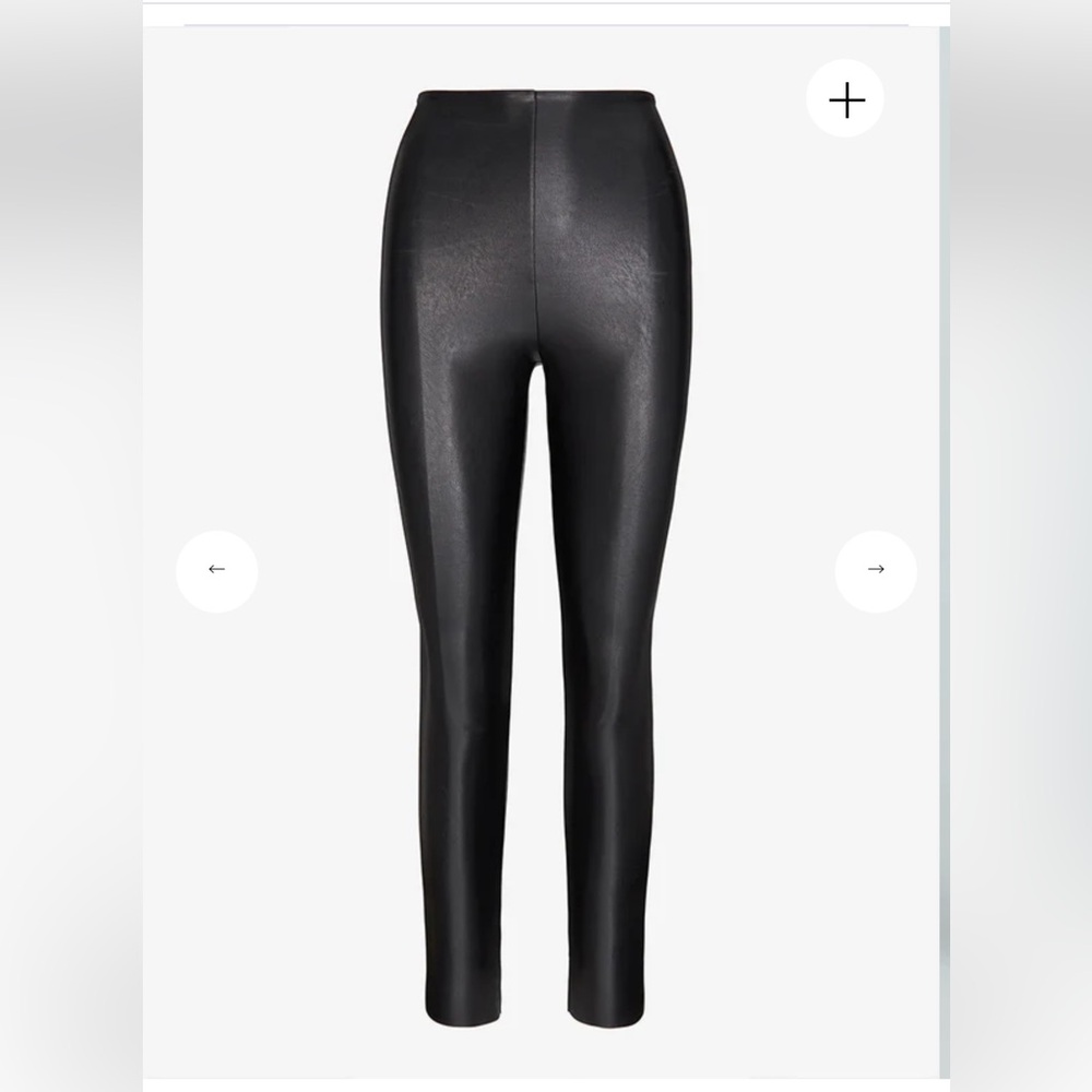 Commando Faux Leather Legging Size Medium Black